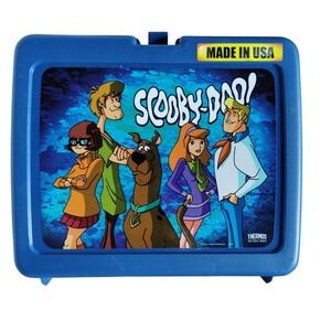 Scooby Doo Thermos Lunch Box 2013 Hanna‎ Barbera Blue